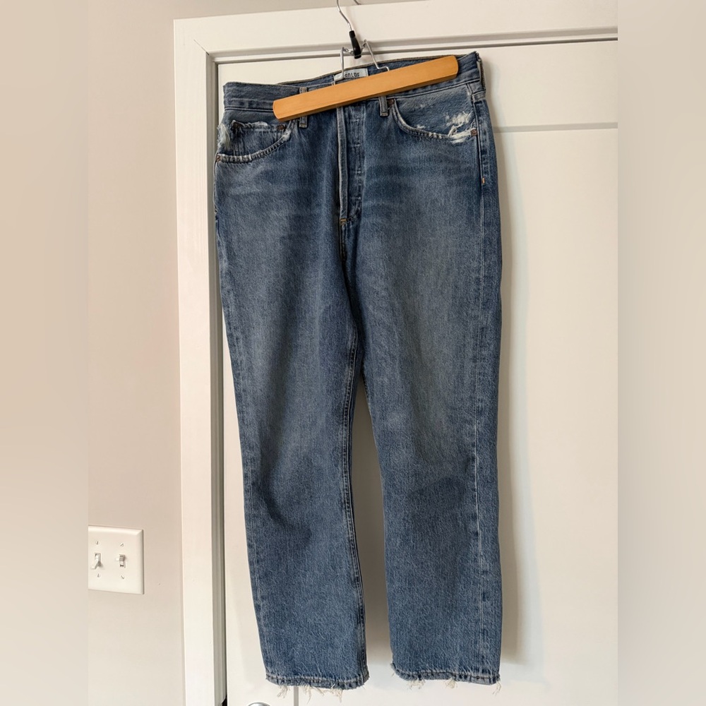 RILEY HIGH RISE STRAIGHT CROP FREQUENCY 29 Worn Once! - Picture 9 of 12